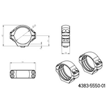 34mm scope rings | short Picatinny QD Ergo base