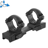 1" scope rings [25,4mm] | one-piece picatinny base with QD levers