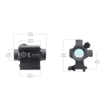 Vector Optics Nautilus 1x30 Scope Double Reticle red dot