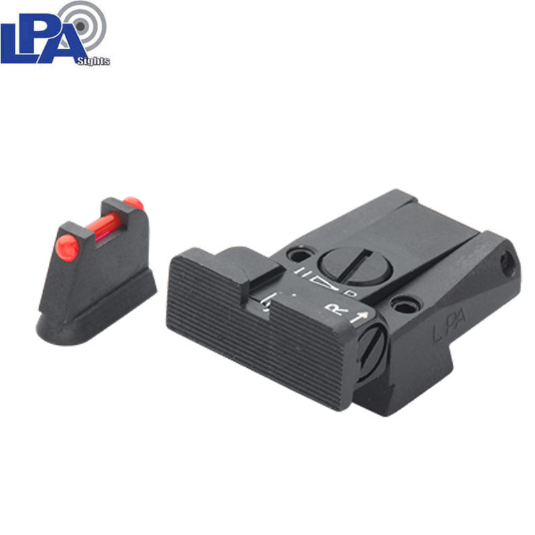 CZ 75B, CZ P-01, CZ 75 SP-01 adjustable sight set with fiber optics