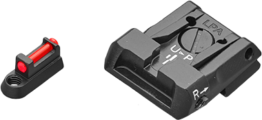 CZ P-07, CZ P-09 adjustable sight set with fiber optics