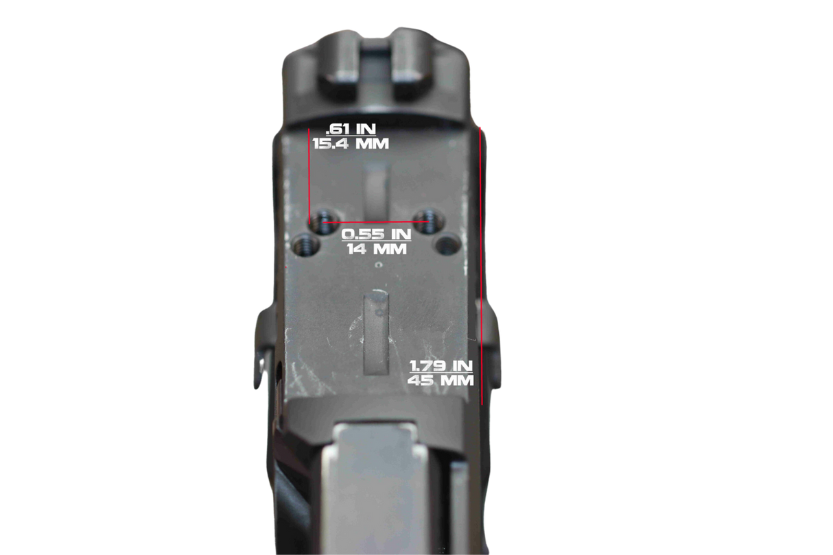 Sig P320 XFull red dot plate universal | type C