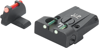 Sig Sauer P229, P320 adjustable sight set with fiber optics