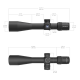 Vector Optics Veyron 6-24x44IR SFP compact rifle scope