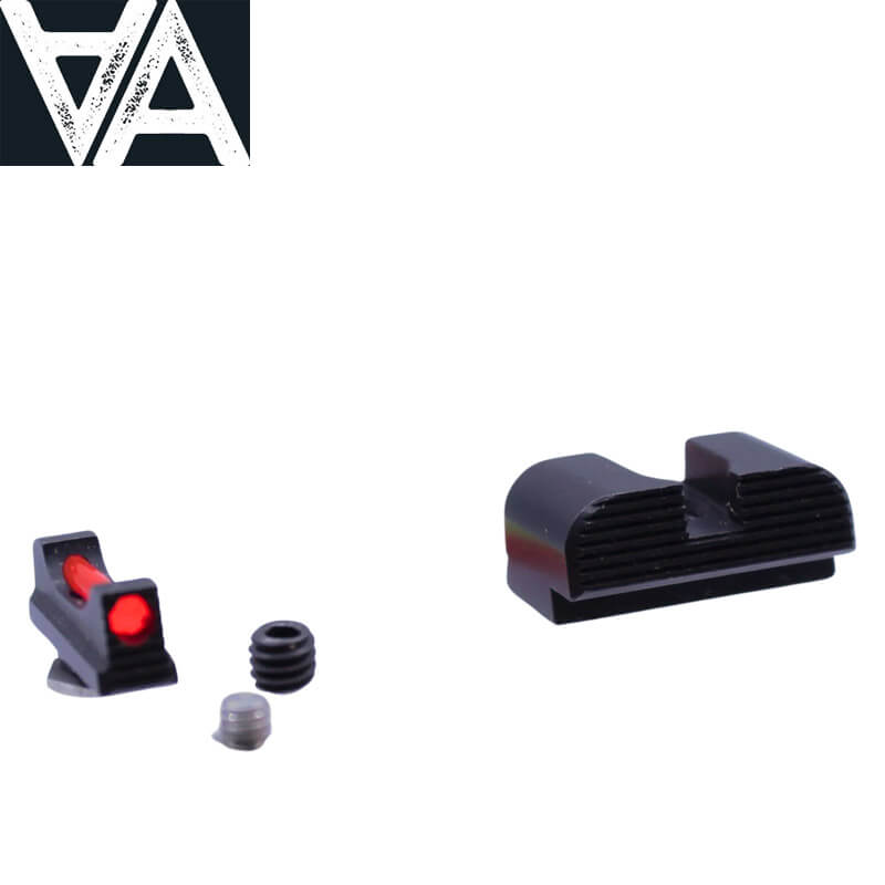 Walther PDP low sport sights with fiber optics